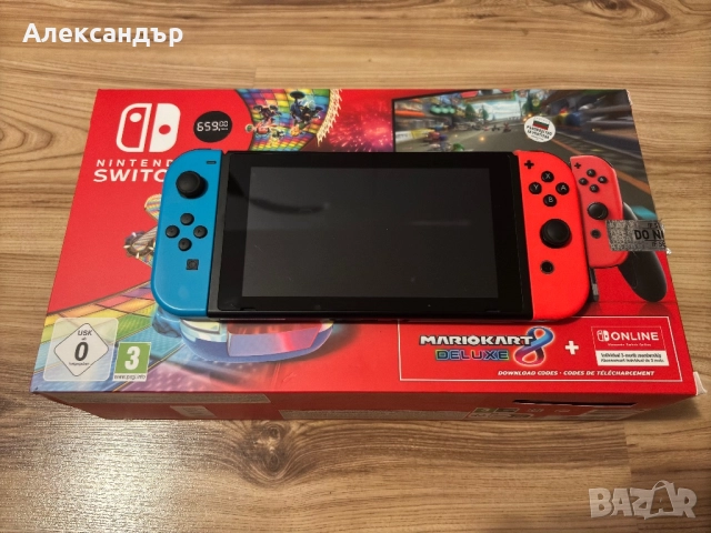 Nintendo Switch + Legend of Zelda: BOTW, снимка 2 - Nintendo конзоли - 52031902