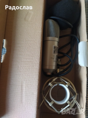 студиен микрофон oneConcept
