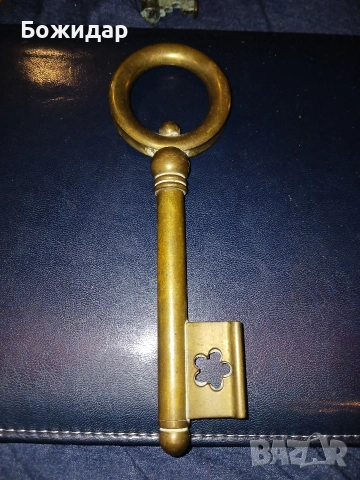 Бронзов Търбушон за Вино.Германия.1975г., снимка 2 - Декорация за дома - 54142020