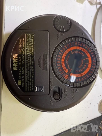 Yamaha QT-1 Quartz Metronome 2 Beats & Multiple Tempos, снимка 3 - Други - 51040347