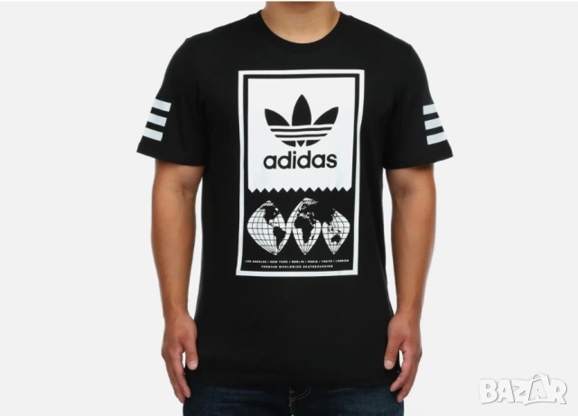 тенискаAdidas Ska teboarding Global Lock Up Tee размер S, снимка 2 - Тениски - 53880641