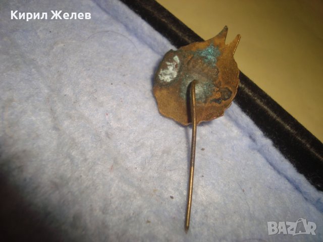 ОФ ОТЛИЧНИК - Много Рядка СОЦ НРБ ЕМАЙЛИРАНА БРОНЗОВА ЗНАЧКА 30110 , снимка 3 - Колекции - 37941358