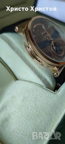 Мъжки луксозен часовник Ulysse Nardin Lelocle Suisse Marine Chronometer , снимка 3 - Мъжки - 36909763