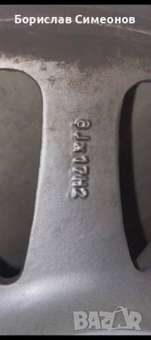 17" джанти с борд 5x112, снимка 2 - Гуми и джанти - 53899175