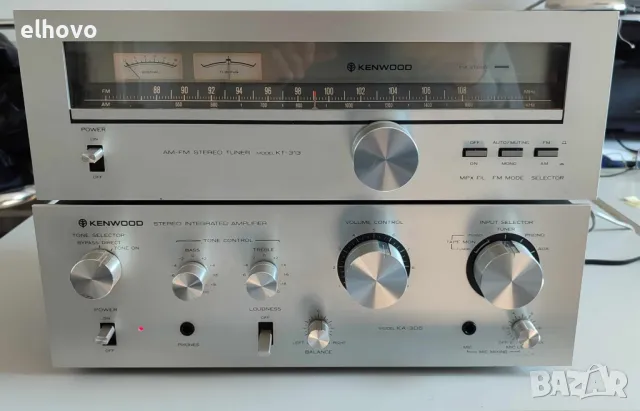 Стерео усилвател и тунер Kenwood KA-305 KA-313, снимка 2 - Ресийвъри, усилватели, смесителни пултове - 49193731