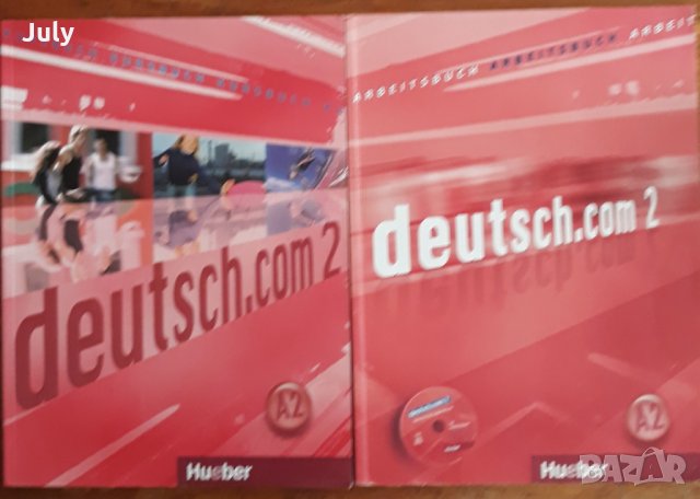 Deutsch.com 2, Arbeitsbuch, Kursbuch. Hueber Verlag