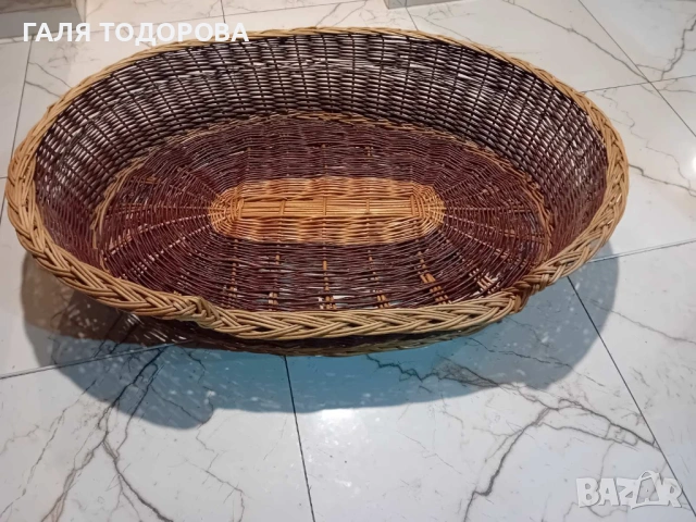 Легло за кучета от ратан, снимка 3 - За кучета - 53056297