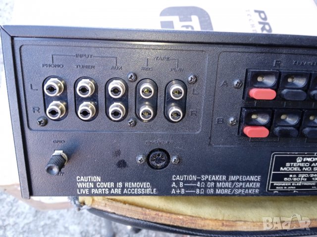 Pioneer SA-5500 II Stereo Amplifier, снимка 6 - Ресийвъри, усилватели, смесителни пултове - 39230821