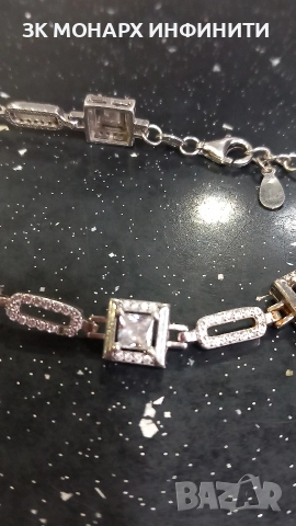 сребърна гривна , снимка 3 - Гривни - 52854610