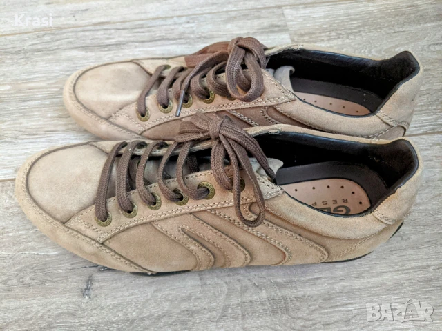 GEOX Respira мъжки обувки_номер 44_стелка 27.5см, снимка 3 - Спортно елегантни обувки - 50646839