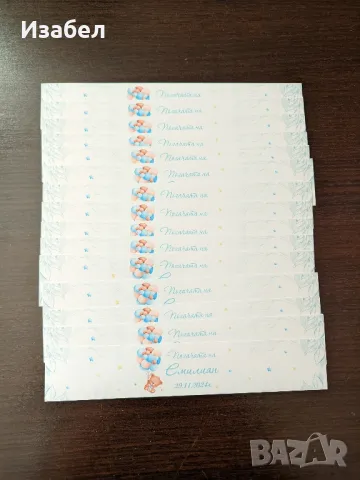 Етикети за минерална вода за погача, рожден ден, сватба, прощъпулник , снимка 3 - Други - 48268559