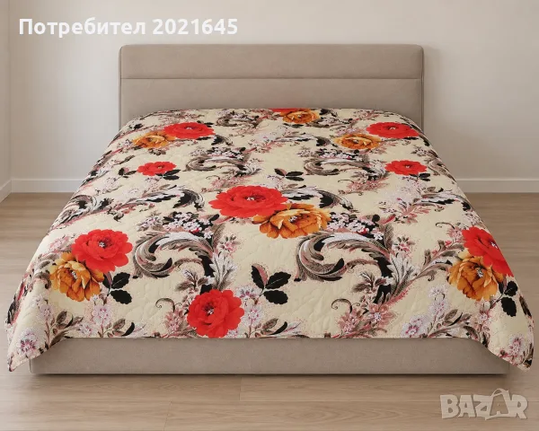 Шалте 200/220см, снимка 2 - Покривки за легло - 56513546