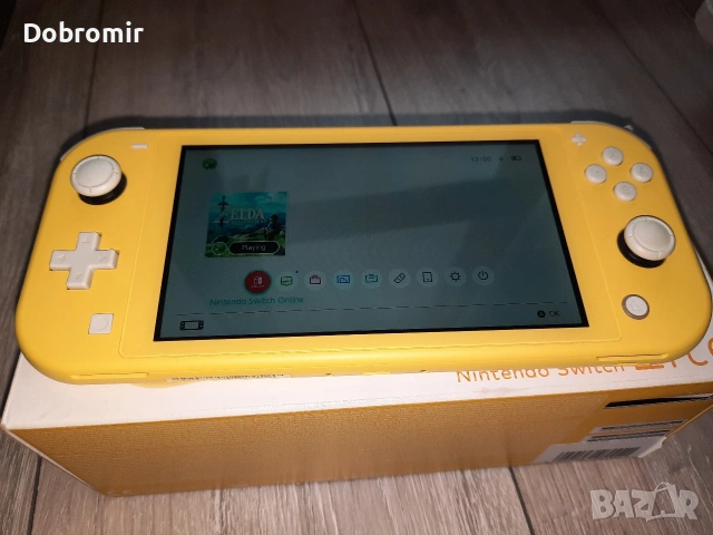 Nintendo Switch Lite Жълто, снимка 6 - Nintendo конзоли - 53317554