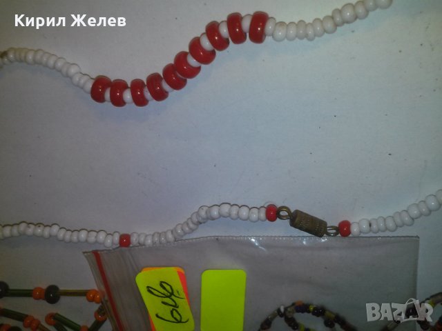 3 ГЕРДАНЧЕТА СТАРИННИ Лот МЪНИСТА 9195, снимка 3 - Колиета, медальони, синджири - 29825548