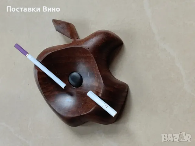 Арт пепелник от орех, снимка 9 - Табакери - 47578340