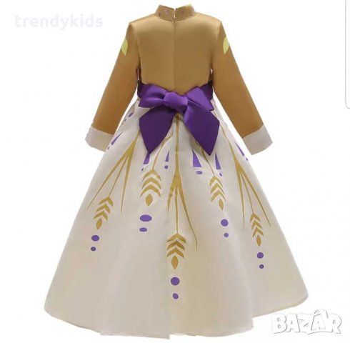 НОВО!!! Парти рокля на Ана от FROZEN 2, снимка 4 - Детски рокли и поли - 30750982