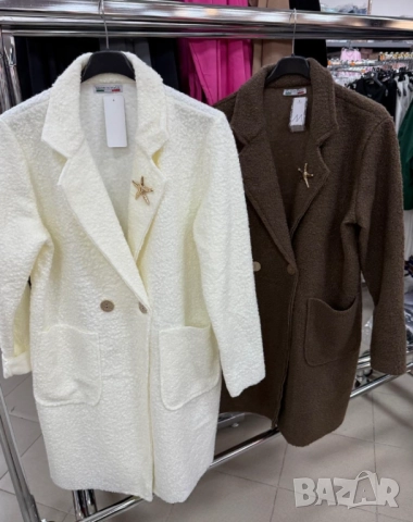 Меки есенни палта от букле  