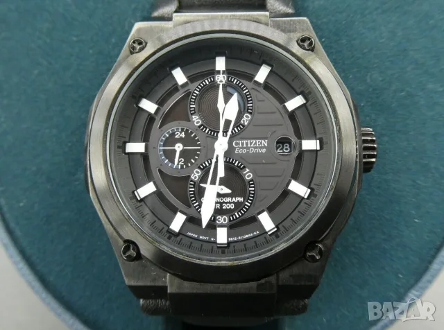 Citizen Eco-Drive CA0315 Japan Solar Watch Chronograph Мъжки японски часовник соларен хронограф 