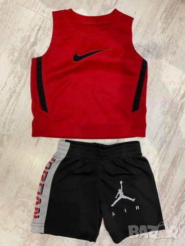 Air Jordan нов комплект 12-24м, снимка 1 - Комплекти за бебе - 29476883