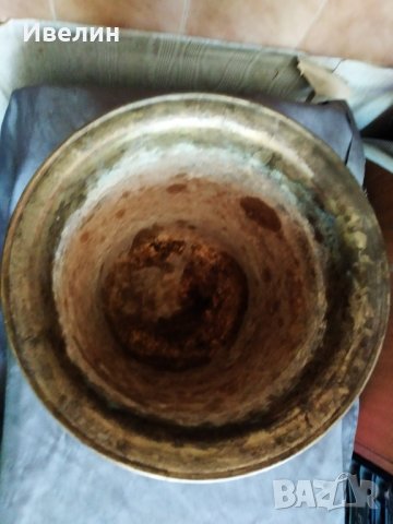 посребрен бароков ледарник, снимка 3 - Антикварни и старинни предмети - 29917112