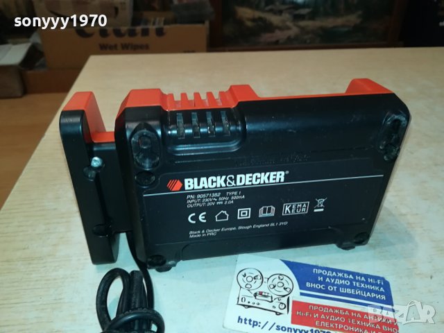 BLACK DECKER LITHIUM BATTERY CHARGER-ВНОС FRANCE 2210231723, снимка 13 - Винтоверти - 42675244