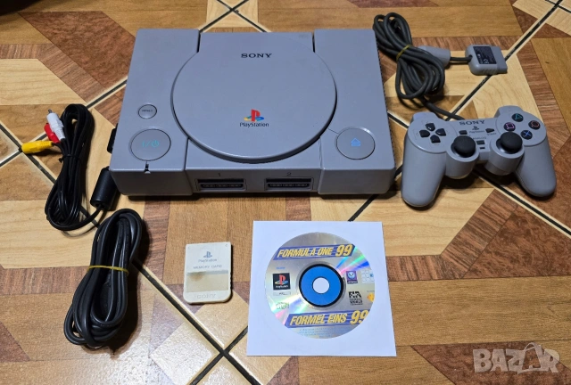 PlayStation (PS1) комплект като ново, Sony SCPН-9002, произведен в Япония