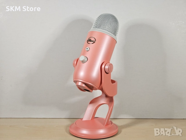 Logitech Blue Yeti USB микрофон с чист звук и професионално присъствие