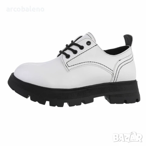 Дамски обувки с връзки, 2цвята , снимка 6 - Дамски ежедневни обувки - 51370990