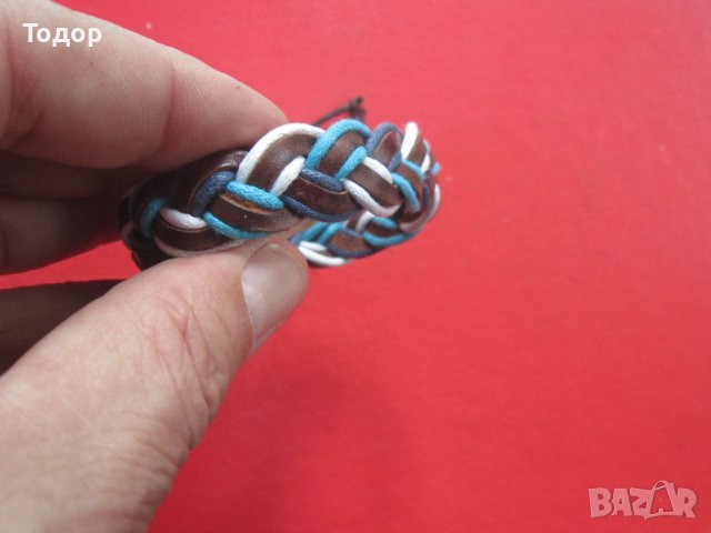 Плетена гривна 3, снимка 2 - Гривни - 38084936