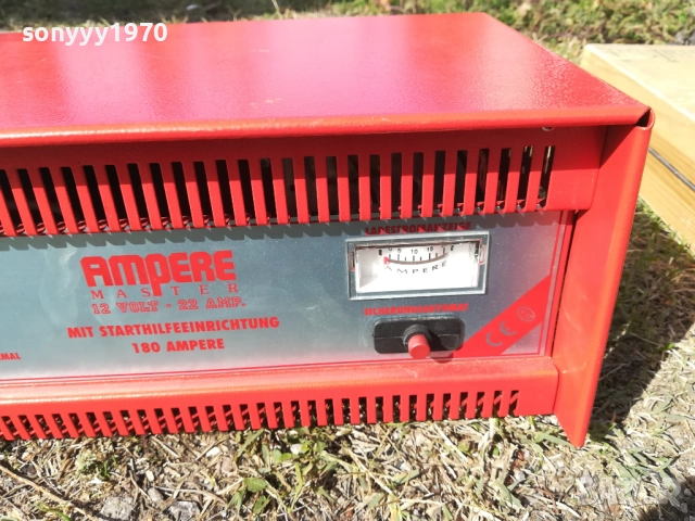 *ABSAAR-BIG CHARGER 12V-22AMP ВНОС SWISS 1110252244, снимка 6 - Аксесоари и консумативи - 52022662