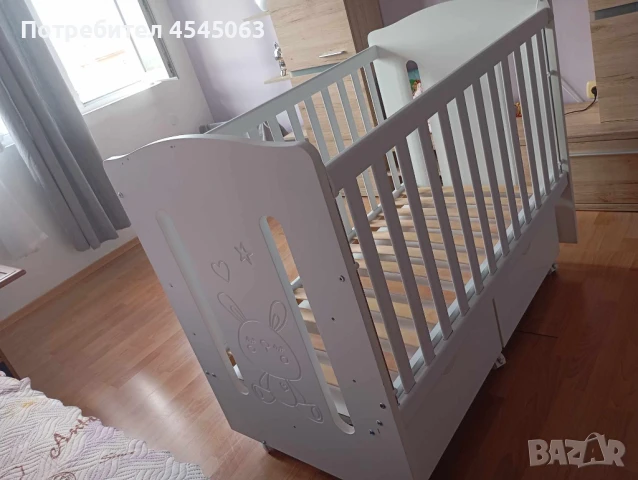 ПРОДАВАМ Дървена Кошара, снимка 2 - Бебешки легла и матраци - 51153170