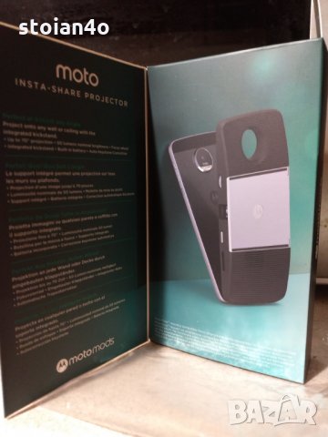Moto Z,Z2,Z3,Z4 проектор insta share projector, снимка 2 - Motorola - 30342576