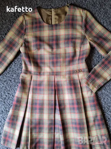 Есенно-зимна елегантна рокля , снимка 2 - Рокли - 50249413