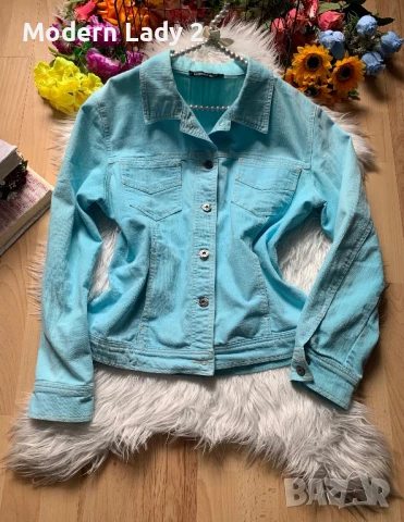 Синьо дънково яке