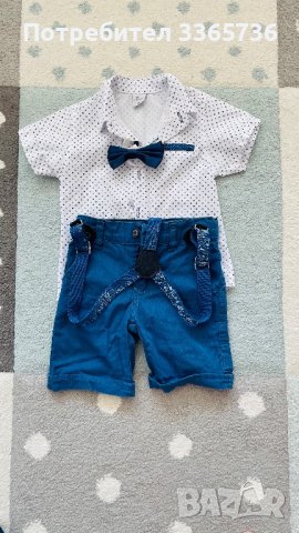 Детско официално комплектче / костюмче, снимка 2 - Комплекти за бебе - 42140930