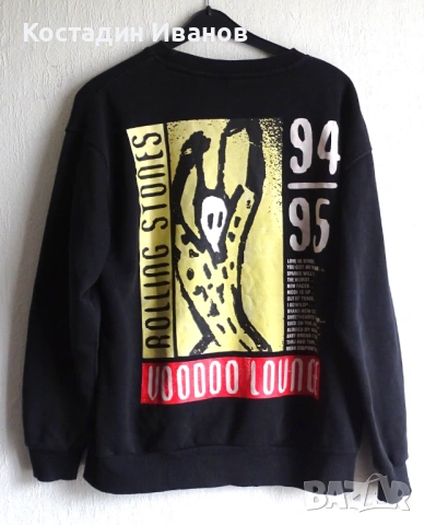 The Rolling Stones Voodoo Lounge суичър размер S Ролинг Стоунс, снимка 2 - Суичъри - 53295564