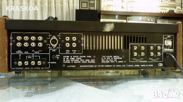 JVC  VR-5505L, снимка 8 - Ресийвъри, усилватели, смесителни пултове - 38895880