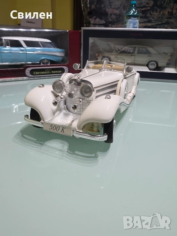 Mercedes benz 500K (1:18), снимка 4 - Колекции - 53925913