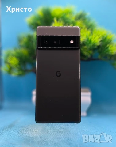 Google Pixel 6 Pro, 128GB, 12GB RAM, Dual SIM, 5G, Stormy Black , снимка 4 - Други - 50872083