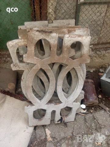 Циментови орнаменти за ограда 