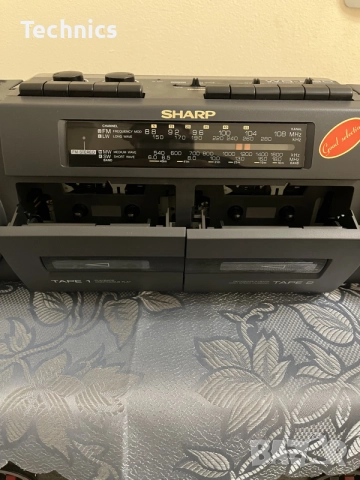 Sharp wq-280 касетофон, снимка 2 - Ресийвъри, усилватели, смесителни пултове - 56434501