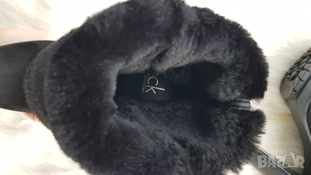 Нови дамски ботуши Calvin Klein агнешка кожа №40/41, снимка 13 - Дамски ботуши - 48288024