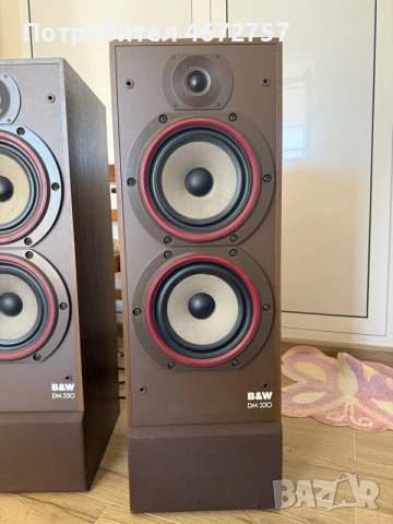 B&W DM330 – винтидж Hi-Fi колони, оригинални, снимка 5 - Тонколони - 55740917