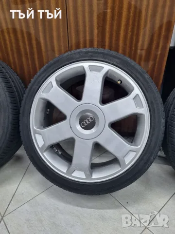 комплект гуми с джанти 18" 5x100/5x112 за Audi A3 8L (S3 style)