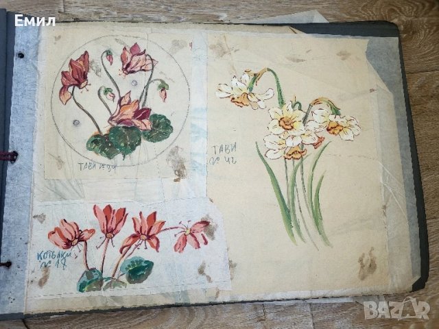 Каталог на рисунки върху емайлирани съдове от соца