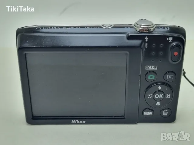 Nikon COOLPIX S2800 Black – 20.1MP CCD Digital Camera | 5x Optical Zoom | HD Video, снимка 4 - Фотоапарати - 56455113