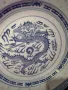 Китайска порцеланова чиния с дракон, маркировка , снимка 1