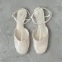 Zara T-strap low block-heeled shoes, снимка 1