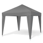 Къмпинг шатра MalTec, 3x3м, сива, стоманена конструкция, водоустойчив, снимка 14