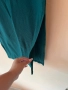 Тъмно зелена рипсена вталена рокля 40 размер 👗Състава е памук и еластант 👗 👗👗👗👗, снимка 3